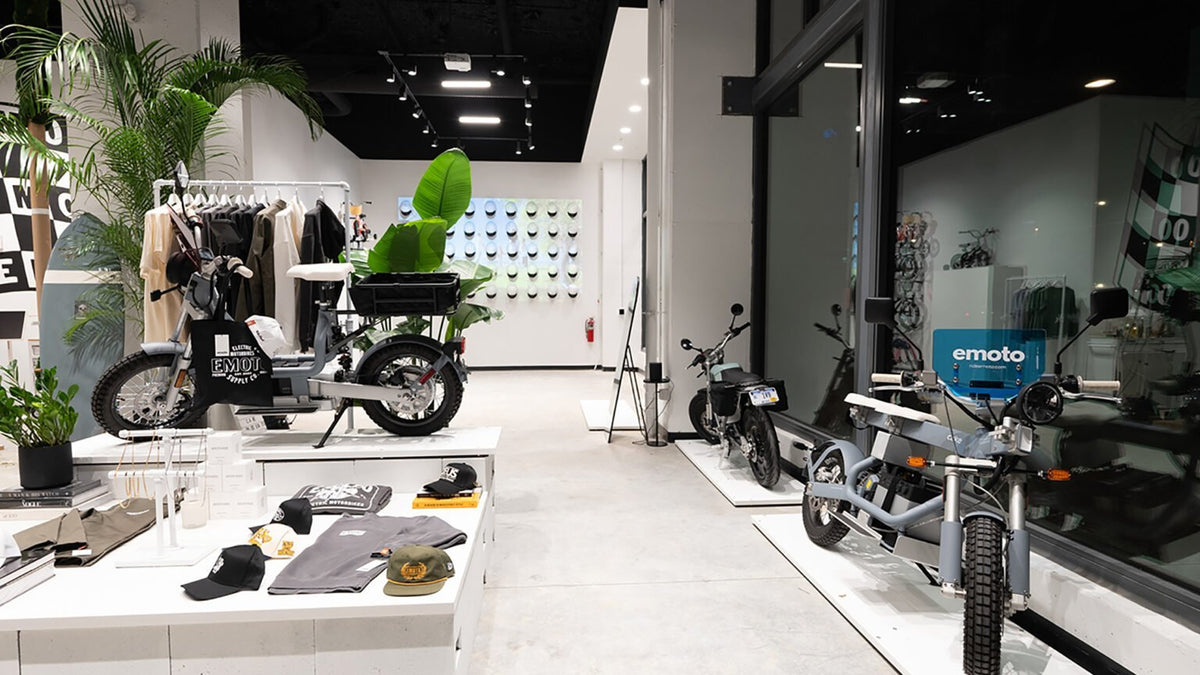 A New Electric Bike Shop Opens In Water Street Tampa Florida EMOTO Supply Co. A New Electric Bike Shop Opens In Water Street Tampa Florida EMOTO Supply Co.