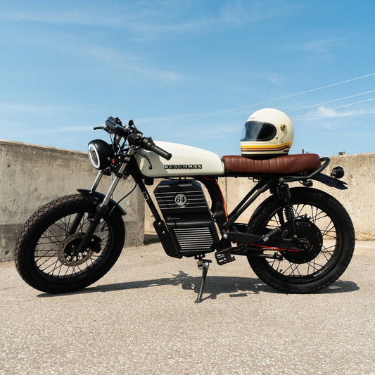 Beachman '64 Electric Bike - EMOTO Supply Co. - Street Legal Electric Moped - Beachman