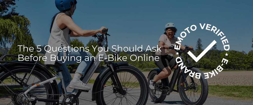 The 5 Questions You Should Ask Before Buying an E-Bike Online - EMOTO Supply Co.