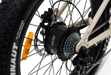 7-SPEED SHIMANO DRIVETRAIN CRISP SHIFTING