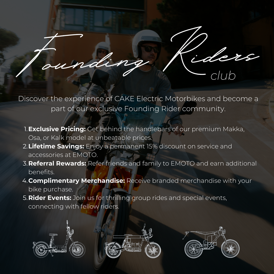 Emoto Riders Founding Riders Club – EMOTO Electric Motorbikes