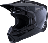 ALPINESTARS SM3 SOLID HELMET BLACK GLOSSY
