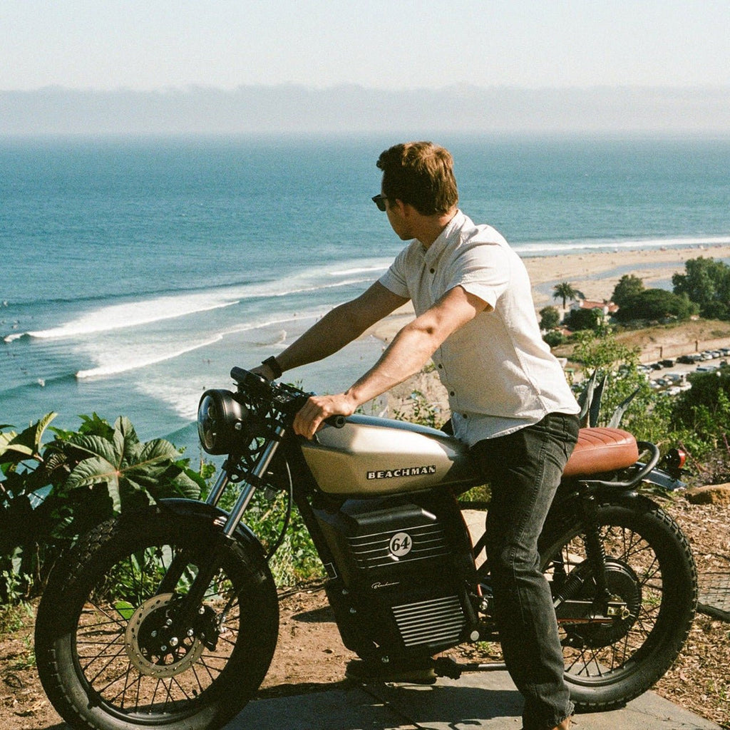 Beachman '64 Electric Bike - EMOTO Supply Co. - Street Legal Electric Moped - Beachman