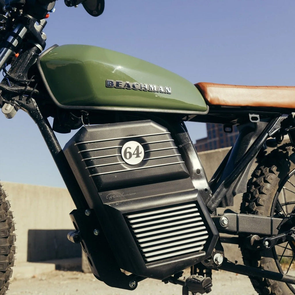Beachman '64 Electric Bike - EMOTO Supply Co. - Street Legal Electric Moped - Beachman