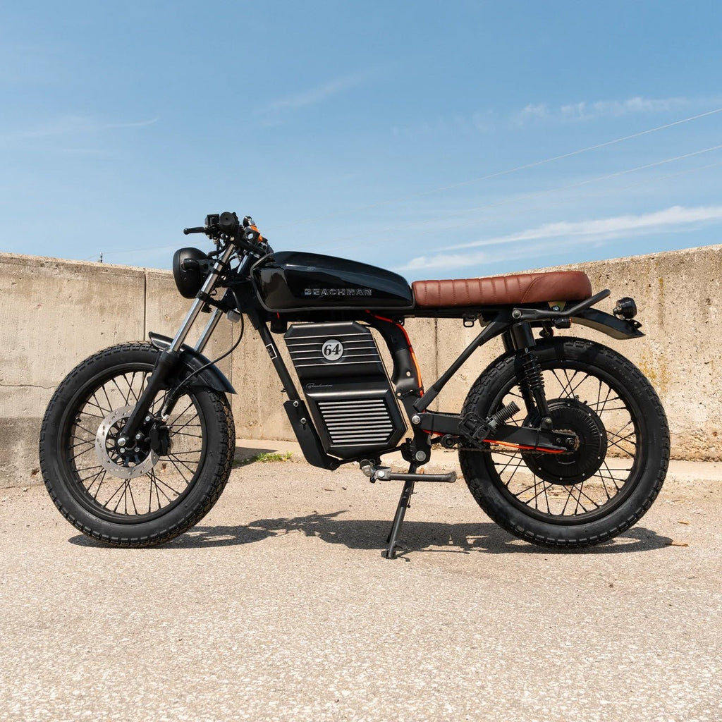 Beachman '64 Electric Bike - EMOTO Supply Co. - Street Legal Electric Moped - Beachman