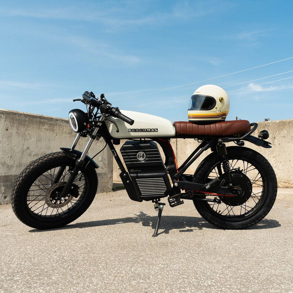 Beachman '64 Electric Bike - EMOTO Supply Co. - Street Legal Electric Moped - Beachman
