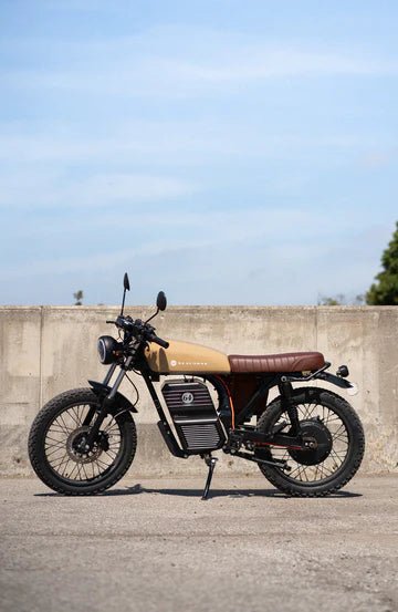 Beachman '64 Electric Bike - EMOTO Supply Co. - Street Legal Electric Moped - Beachman