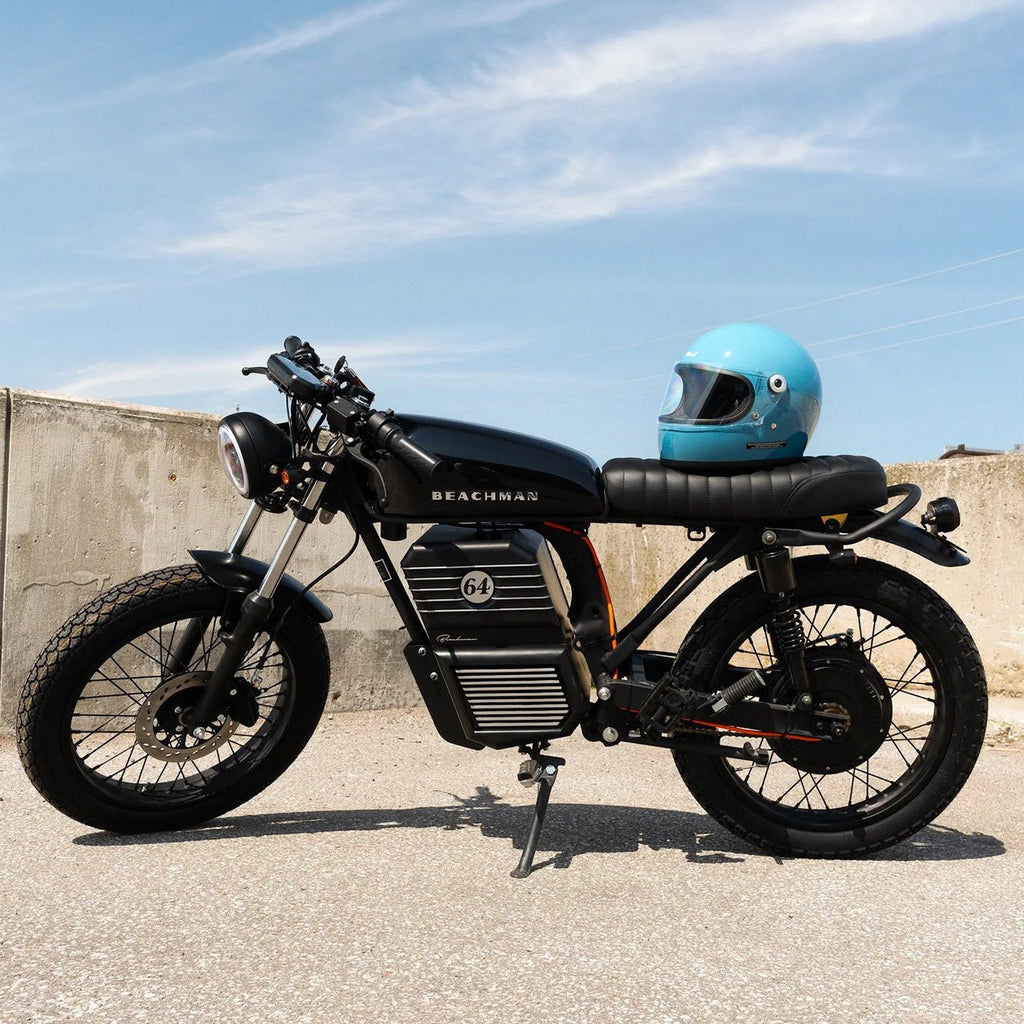 Beachman '64 Electric Bike - EMOTO Supply Co. - Street Legal Electric Moped - Beachman