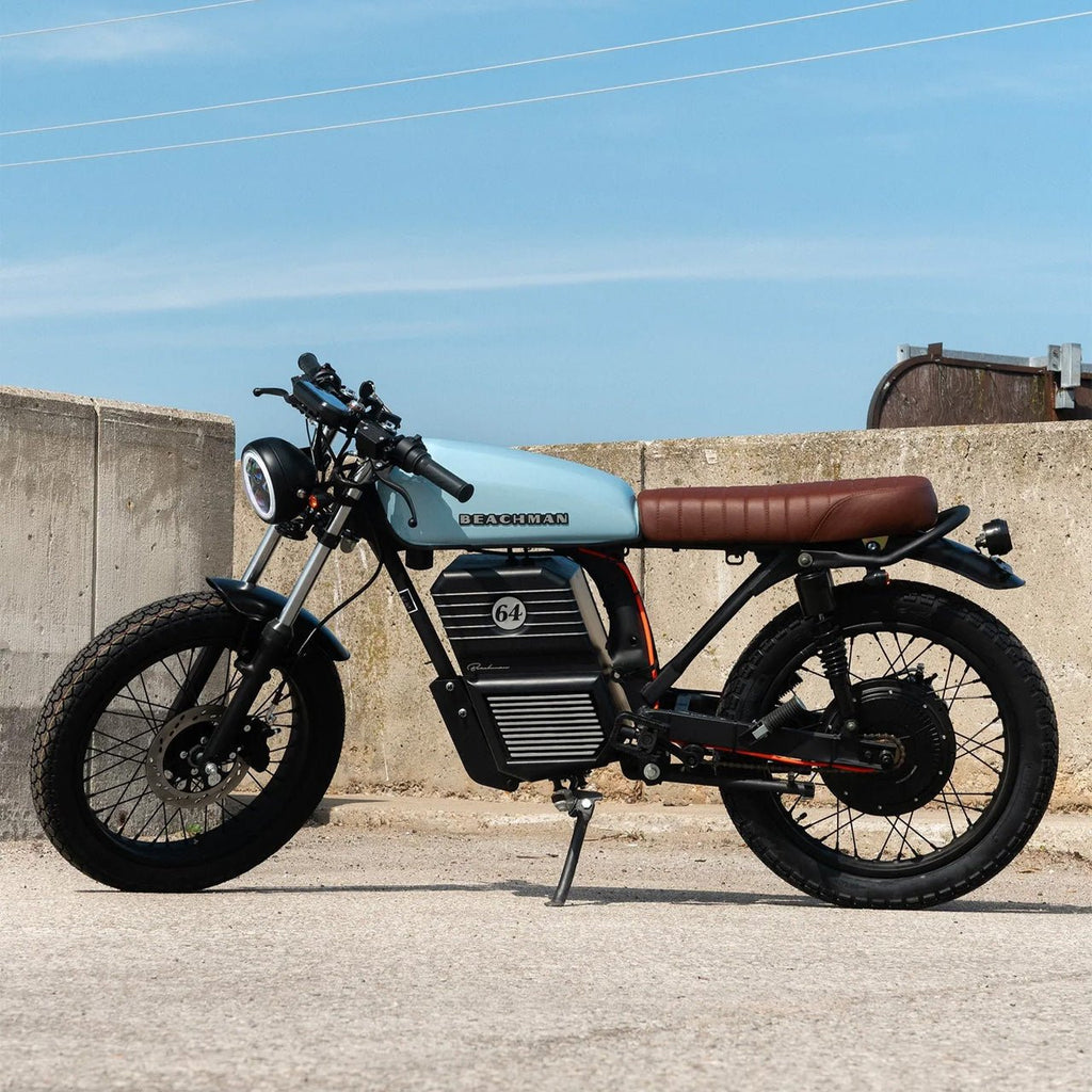 Beachman '64 Electric Bike - EMOTO Supply Co. - Street Legal Electric Moped - Beachman