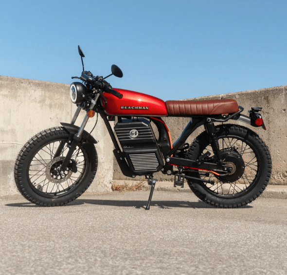 Beachman '64 Electric Bike - EMOTO Supply Co. - Street Legal Electric Moped - Beachman