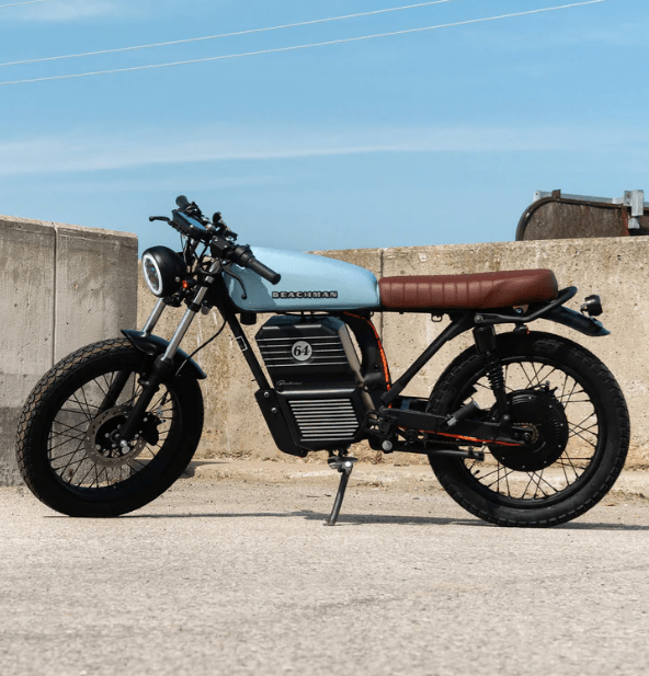 Beachman '64 Electric Bike - EMOTO Supply Co. - Street Legal Electric Moped - Beachman