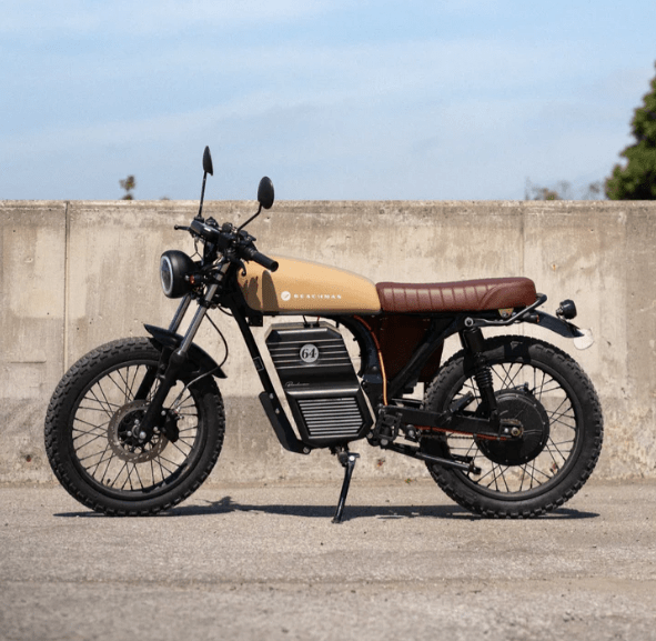 Beachman '64 Electric Bike - EMOTO Supply Co. - Street Legal Electric Moped - Beachman