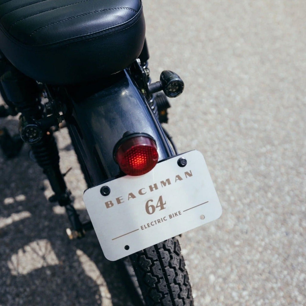 Beachman '64 Number Plate - EMOTO Supply Co. - Accessory - Beachman