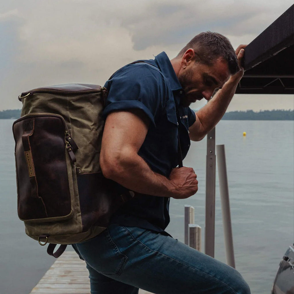 Beachman Blue Collar Work Shirt - EMOTO Supply Co. - Apparel - Beachman