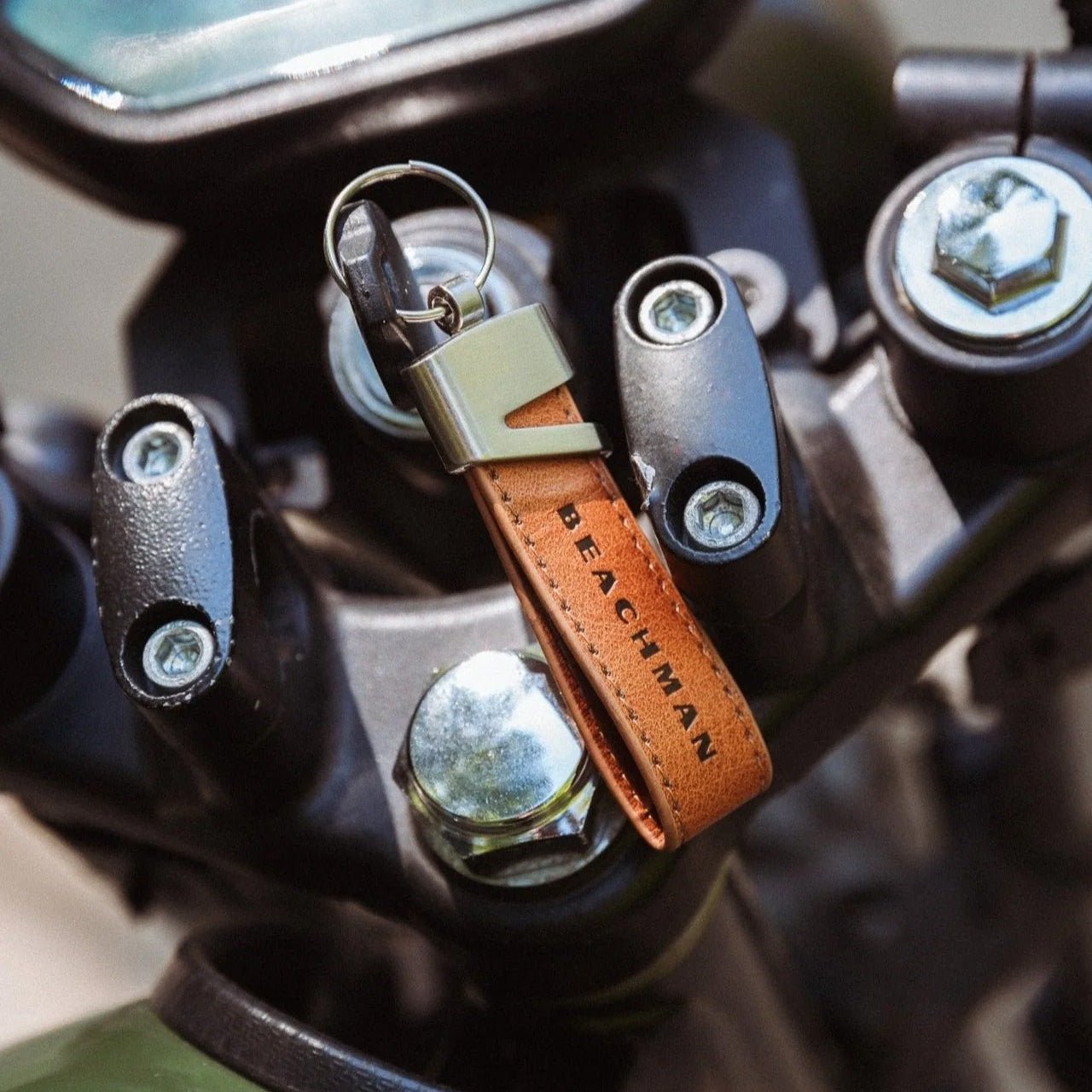 Beachman Leather Key Chain | EMOTO Supply Co.