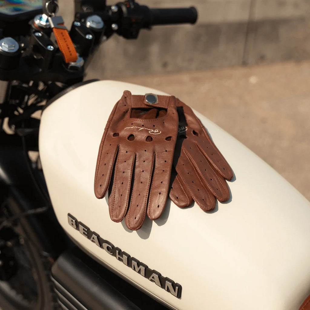 Beachman Leather Riding Gloves - EMOTO Supply Co. - Apparel - Beachman