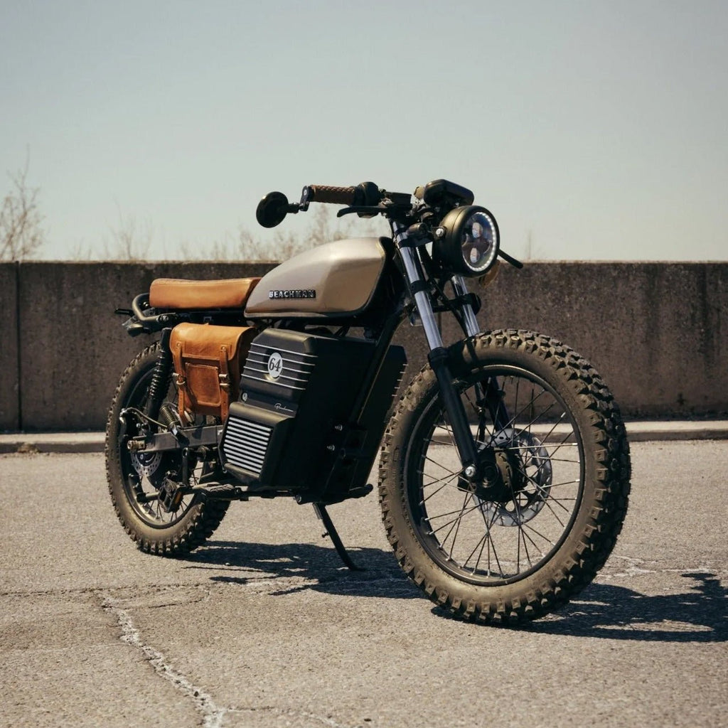 Beachman Leather Saddle Bag - EMOTO Supply Co. - Accessory - Beachman