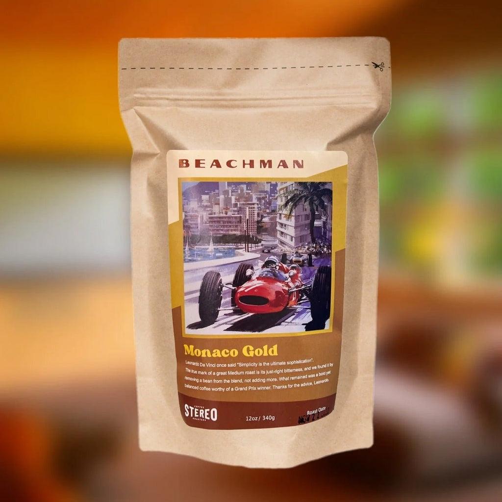Beachman Monaco Gold Medium Roast Coffee Beans - EMOTO Supply Co. - Apparel - Beachman