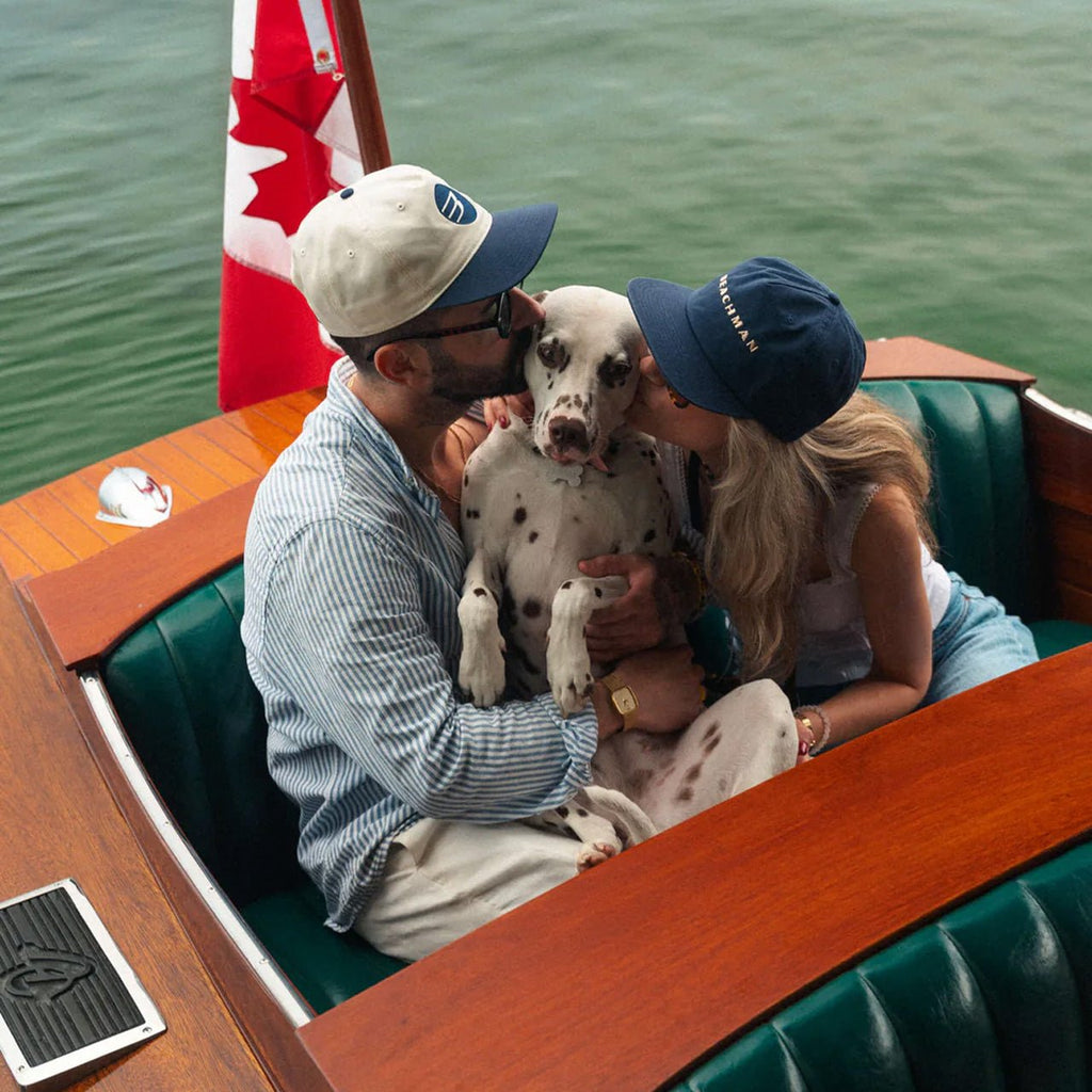 Beachman Navy Beach Cap - EMOTO Supply Co. - Apparel - Beachman