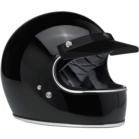 custom motorcycle helmets with bluetooth GDM DEMON HYPERSONIC Bluetooth Motorcycle Helmet Matte Black / Tinted & Clear / Small