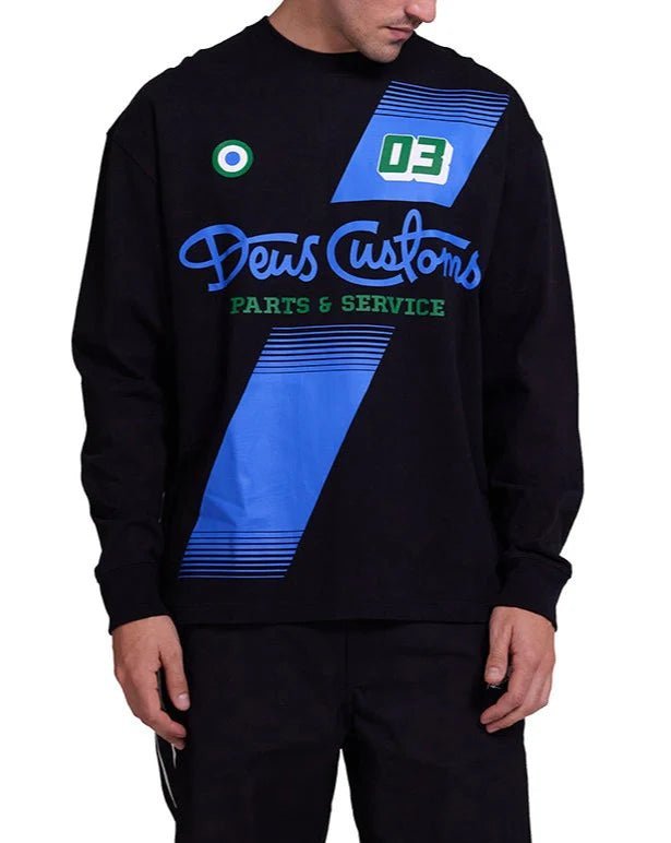 Campaign Ls Tee - EMOTO Supply Co. - Apparel - Deus Ex Machina USA