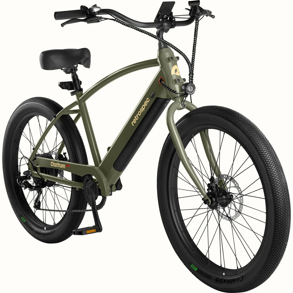 Chatham Rev+ Beach Cruiser Electric Bike - EMOTO Supply Co. - Electric Bike - Retrospec