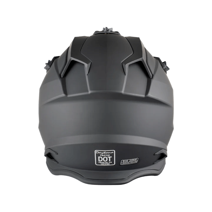 Daytona Tactic - Dull Black - EMOTO Supply Co. - Helmet - Daytona