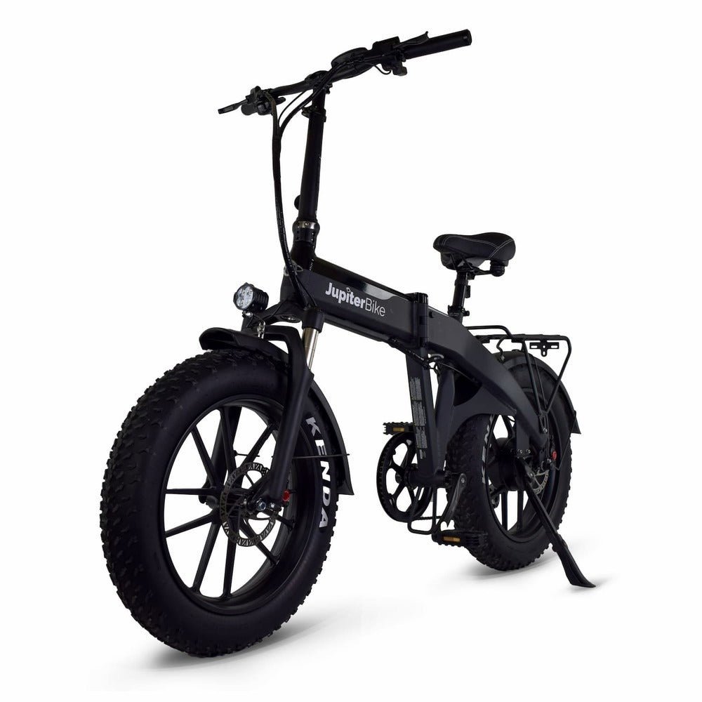 jupiter smart folding electric bicycle Jupiter Bike Defiant Fat Tire Folding Electric Bike