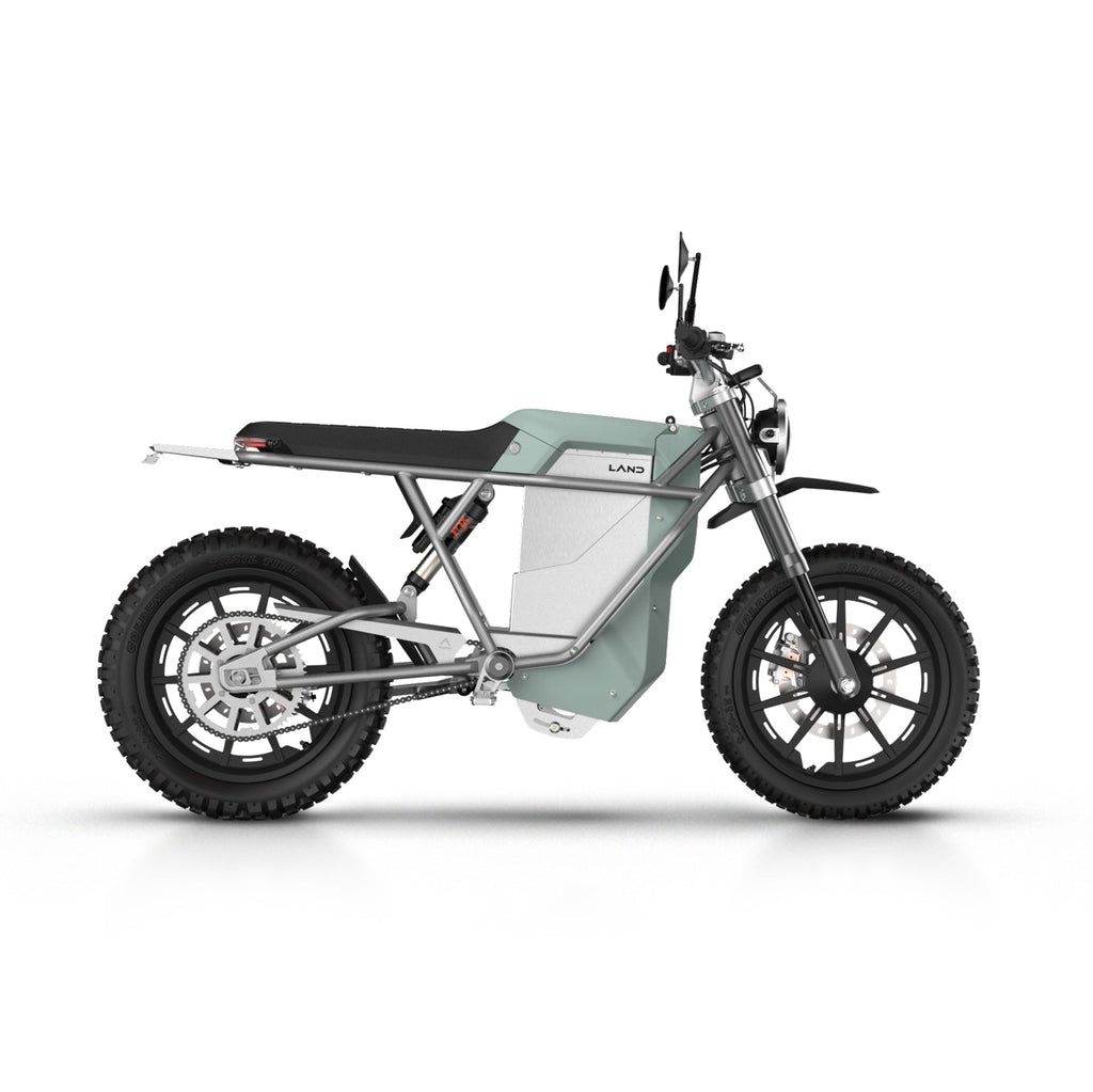 District Scrambler - EMOTO Supply Co. - Street Legal Electric Motorcycle - LAND