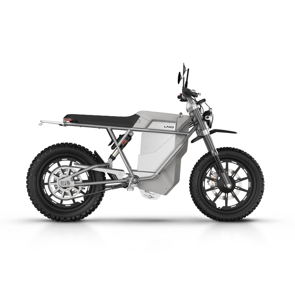 District Scrambler - EMOTO Supply Co. - Street Legal Electric Motorcycle - LAND