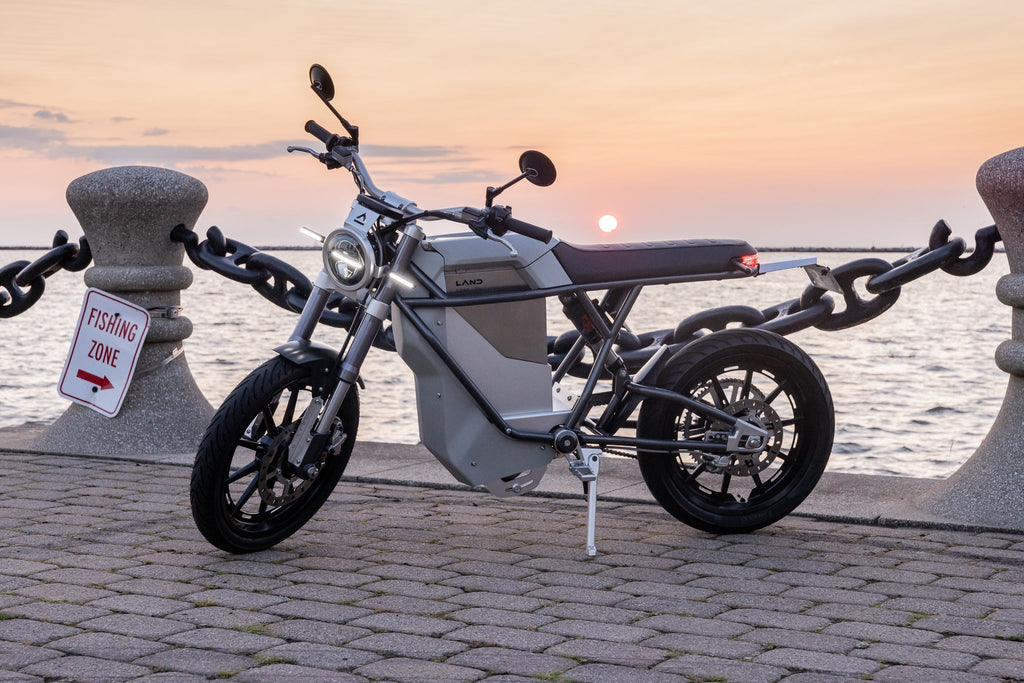 District Street - EMOTO Supply Co. - Street Legal Electric Motorcycle - LAND