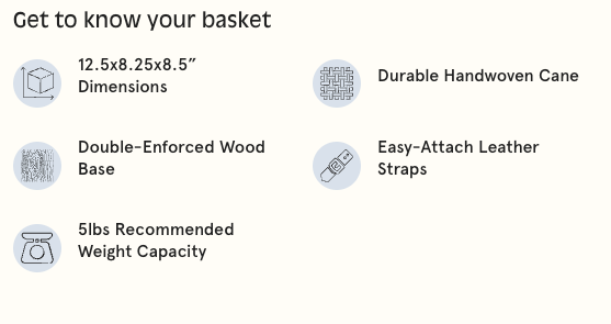 Dreamcatcher Basket - EMOTO Supply Co. - Accesories - Retrospec