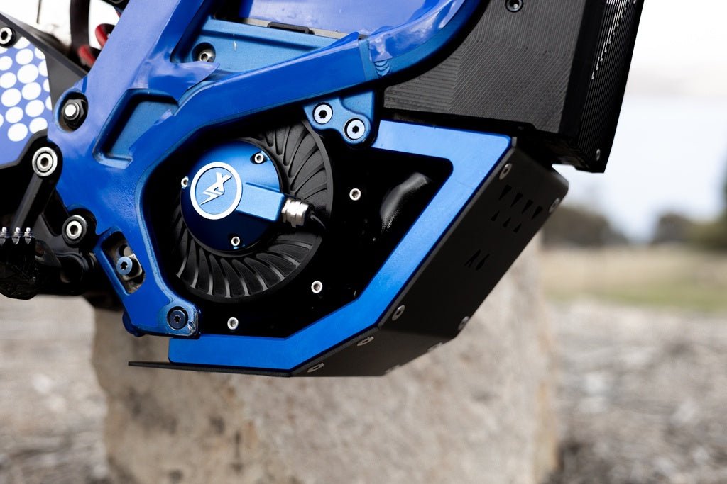 EBMX Aluminum Bash Guard for Surron Light Bee - EMOTO Supply Co. - Chassis - Charged Powersports