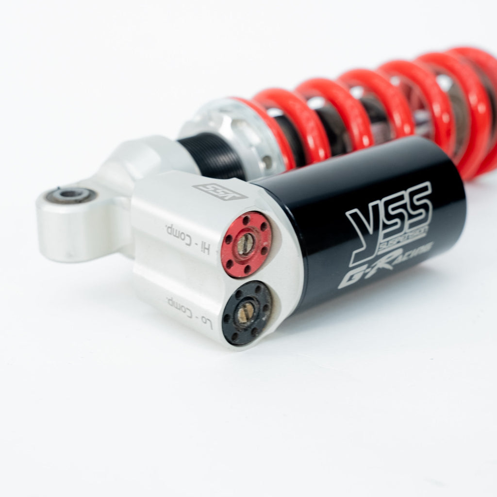 EBMX Rear Shock includes linkage and v1 triangle for SurRon Light Bee - EMOTO Supply Co. - Suspension - Charged Powersports