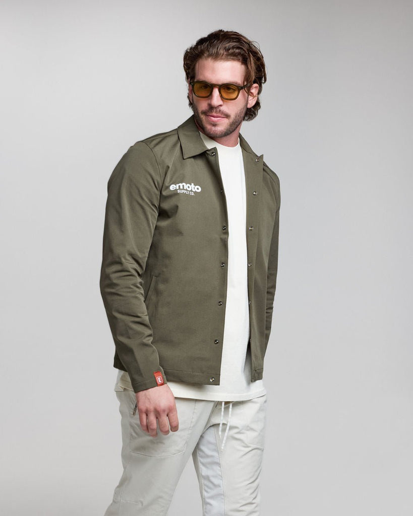 Essentials Jacket - Green - EMOTO Supply Co.