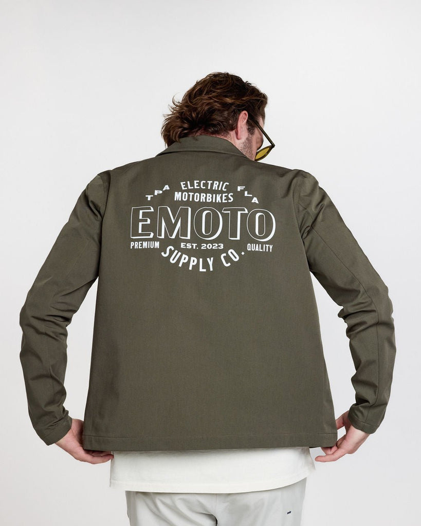 Essentials Jacket - Green - EMOTO Supply Co.