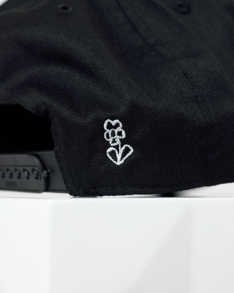 Flower Hat - Black - EMOTO Supply Co.