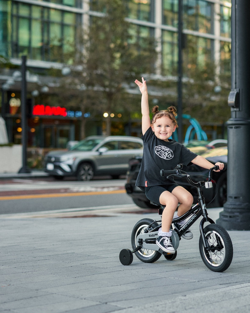 Flower Kids Tee - Black - EMOTO Supply Co. - Apparel - EMOTO Supply Co.