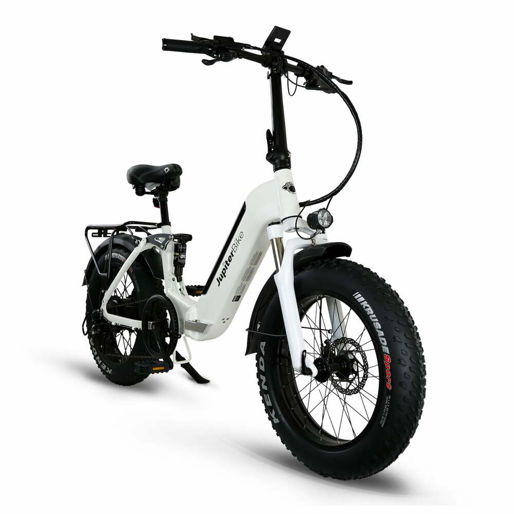 step through electric bicycle Jupiter Defiant ST Foldable Electric Bike