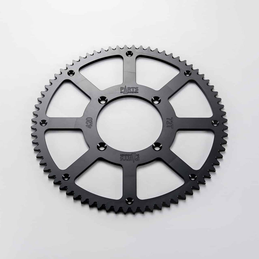 Kalk & Ösa Work Rear Belt Sprocket 72T - EMOTO Supply Co.