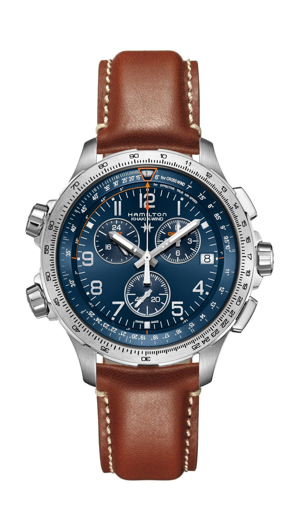 Khaki Aviation X - Wind GMT Chrono Quartz - EMOTO Supply Co. - Essential accessories - Hamilton