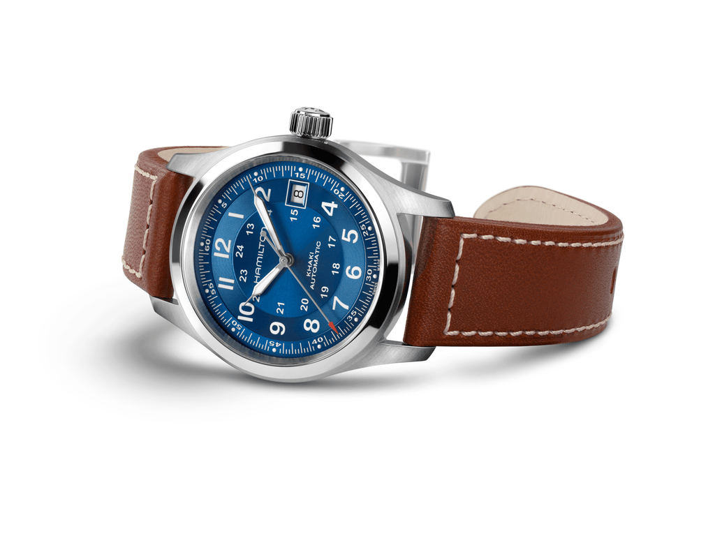 KHAKI FIELD AUTO 38MM BLACK - EMOTO Supply Co. - Essential accessories - Hamilton