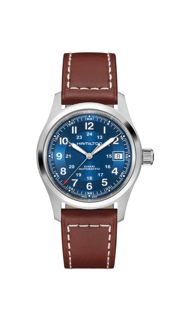 KHAKI FIELD AUTO 38MM BLACK - EMOTO Supply Co. - Essential accessories - Hamilton