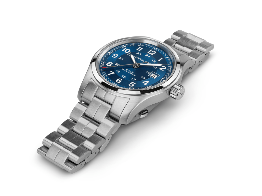 KHAKI FIELD AUTO 38MM BLACK - EMOTO Supply Co. - Essential accessories - Hamilton