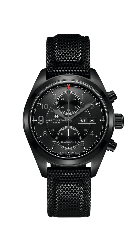 Khaki Field Auto Chrono - EMOTO Supply Co. - Essential accessories - Hamilton