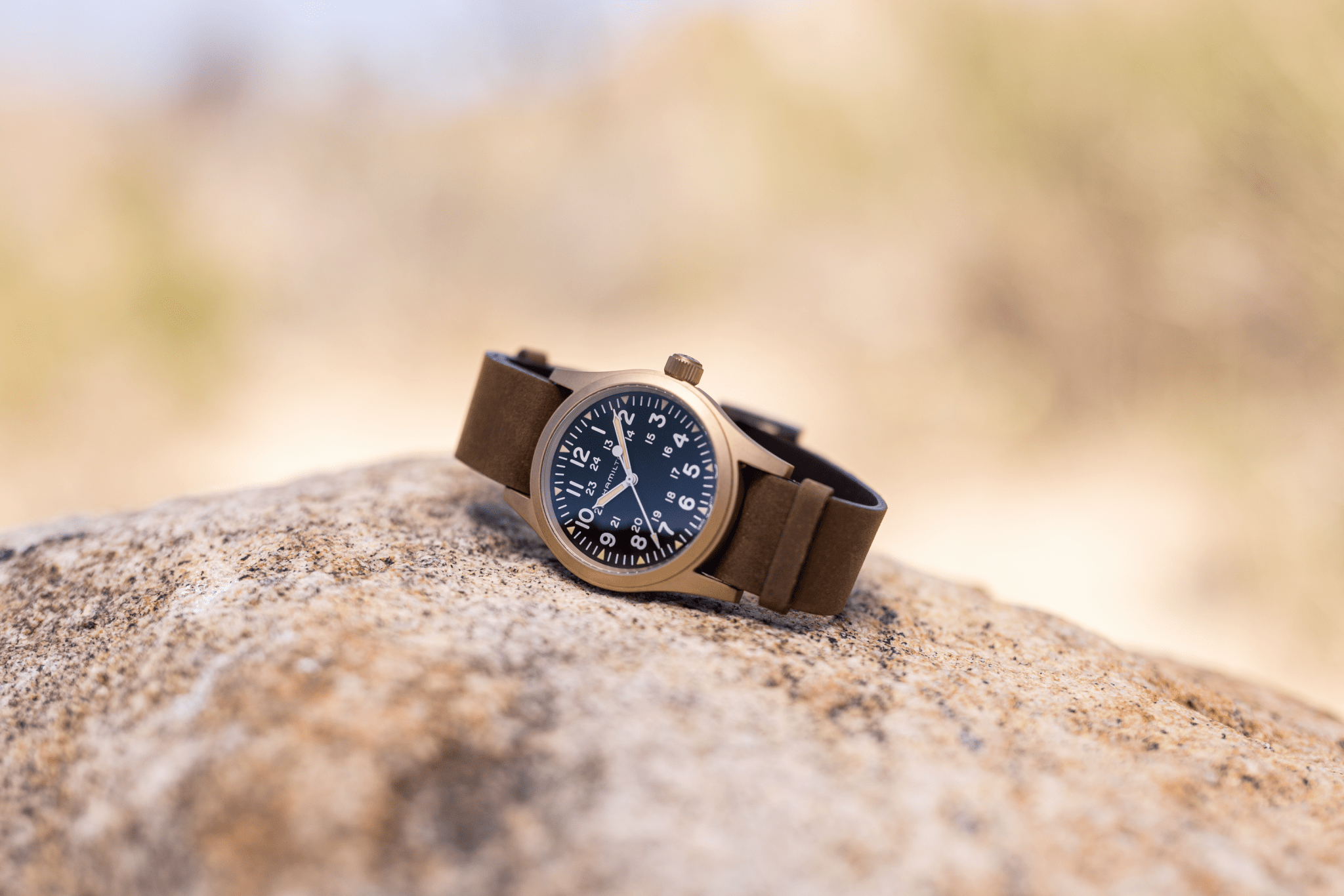 Khaki Field Mechanical Bronze | EMOTO Supply Co.