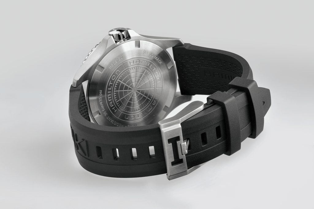 Khaki Navy Scuba Auto 43MM - EMOTO Supply Co. - Essential accessories - Hamilton