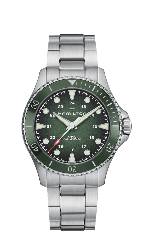 Khaki Navy Scuba Auto 43MM - EMOTO Supply Co. - Essential accessories - Hamilton