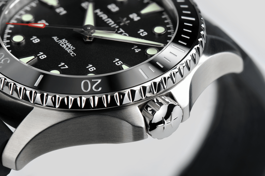 Khaki Navy Scuba Auto 43MM - EMOTO Supply Co. - Essential accessories - Hamilton