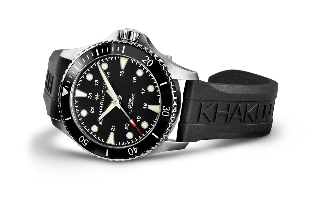 Khaki Navy Scuba Auto 43MM - EMOTO Supply Co. - Essential accessories - Hamilton